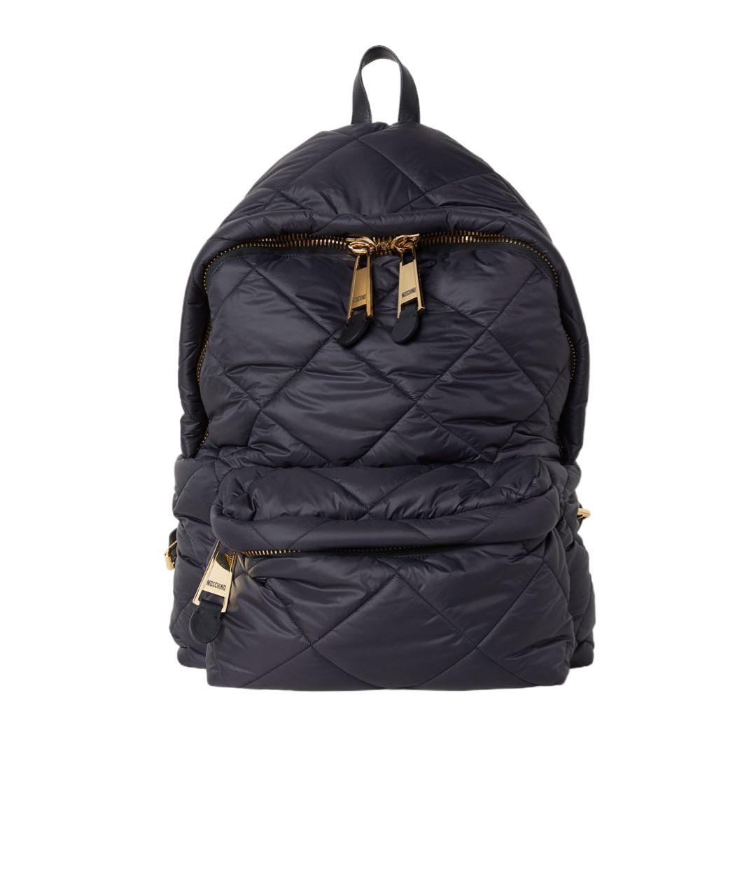 MOSCHINO Темно-синий рюкзак, фото 9