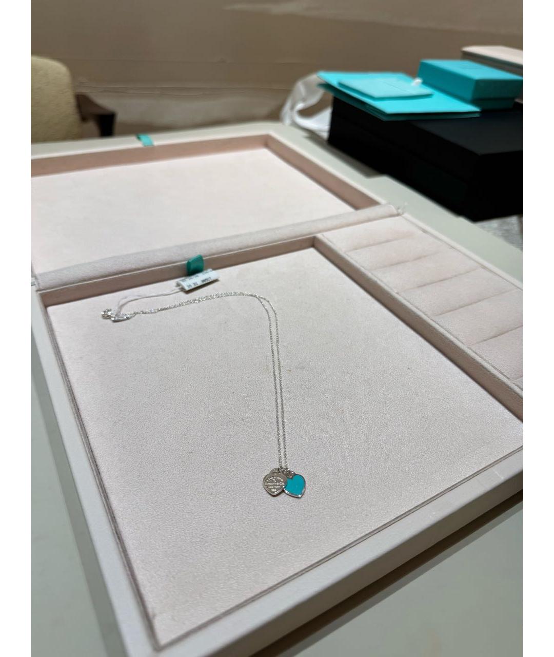 TIFFANY&CO Серебряная серебряная подвеска, фото 3