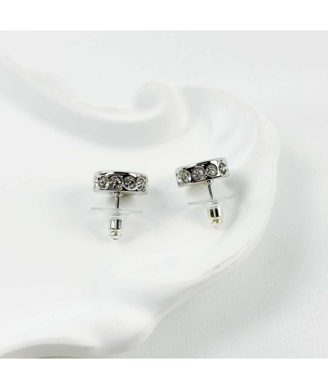 CHANEL Серебряные серьги, фото 3