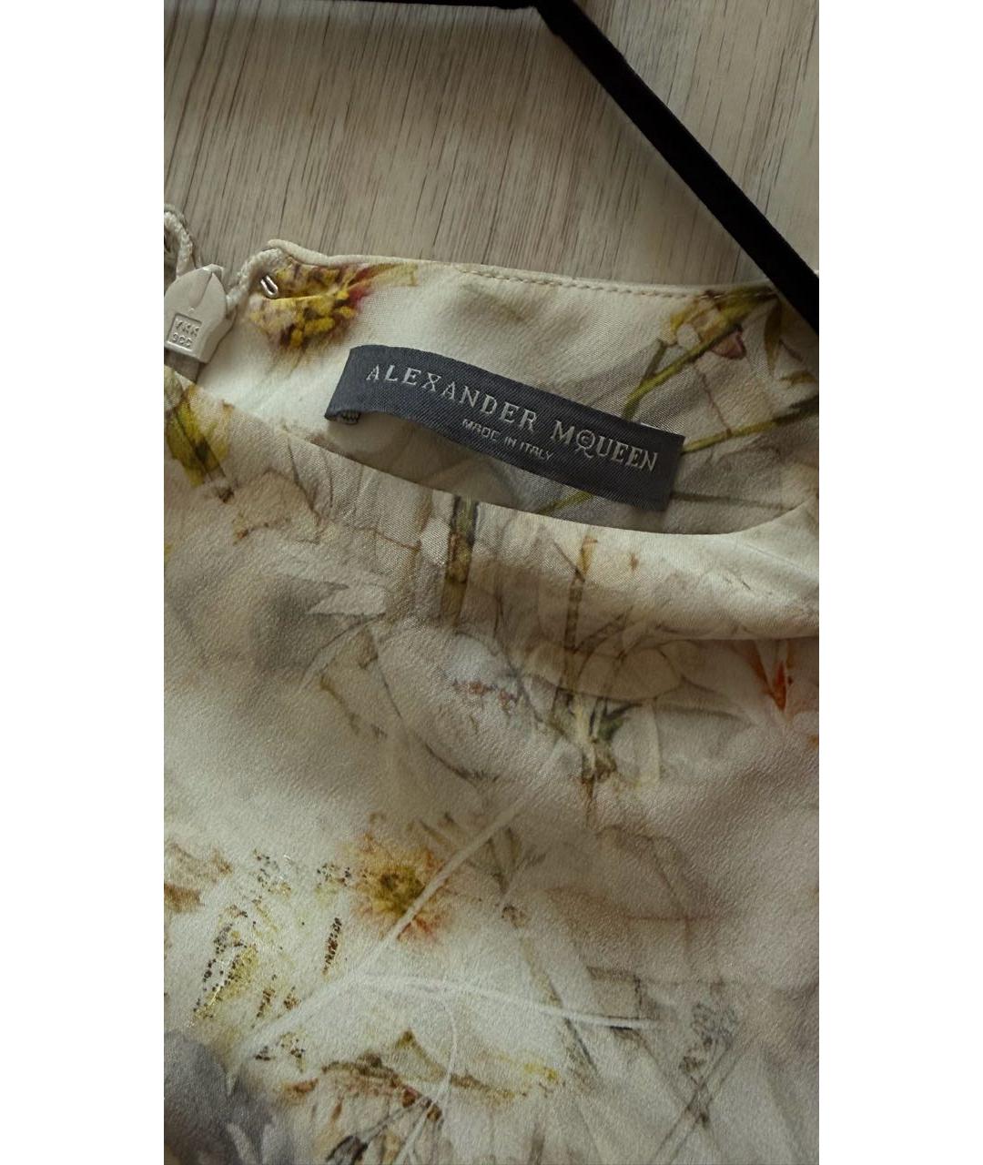ALEXANDER MCQUEEN Мульти коктейльное платье, фото 3