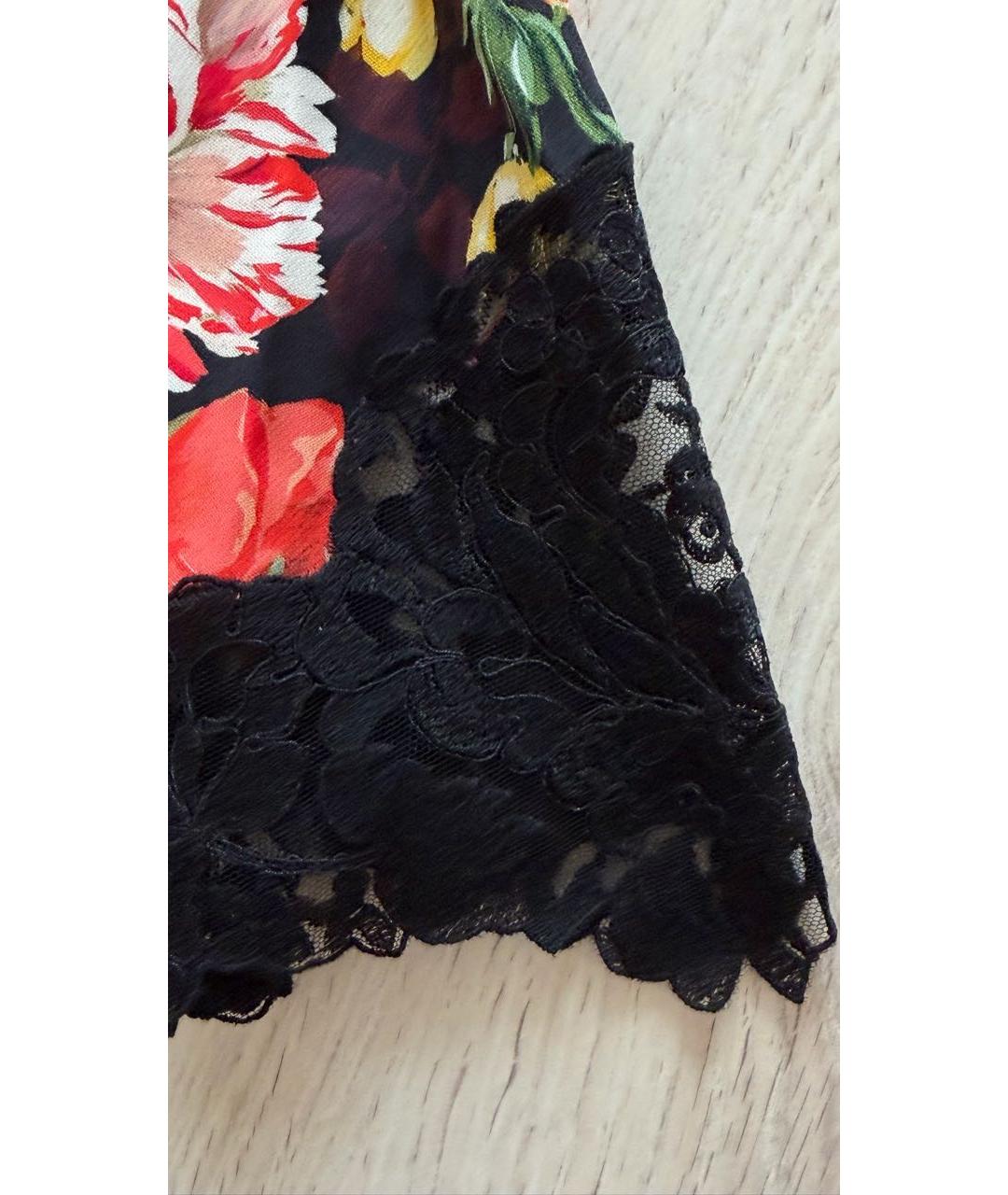DOLCE&GABBANA Мульти коктейльное платье, фото 7