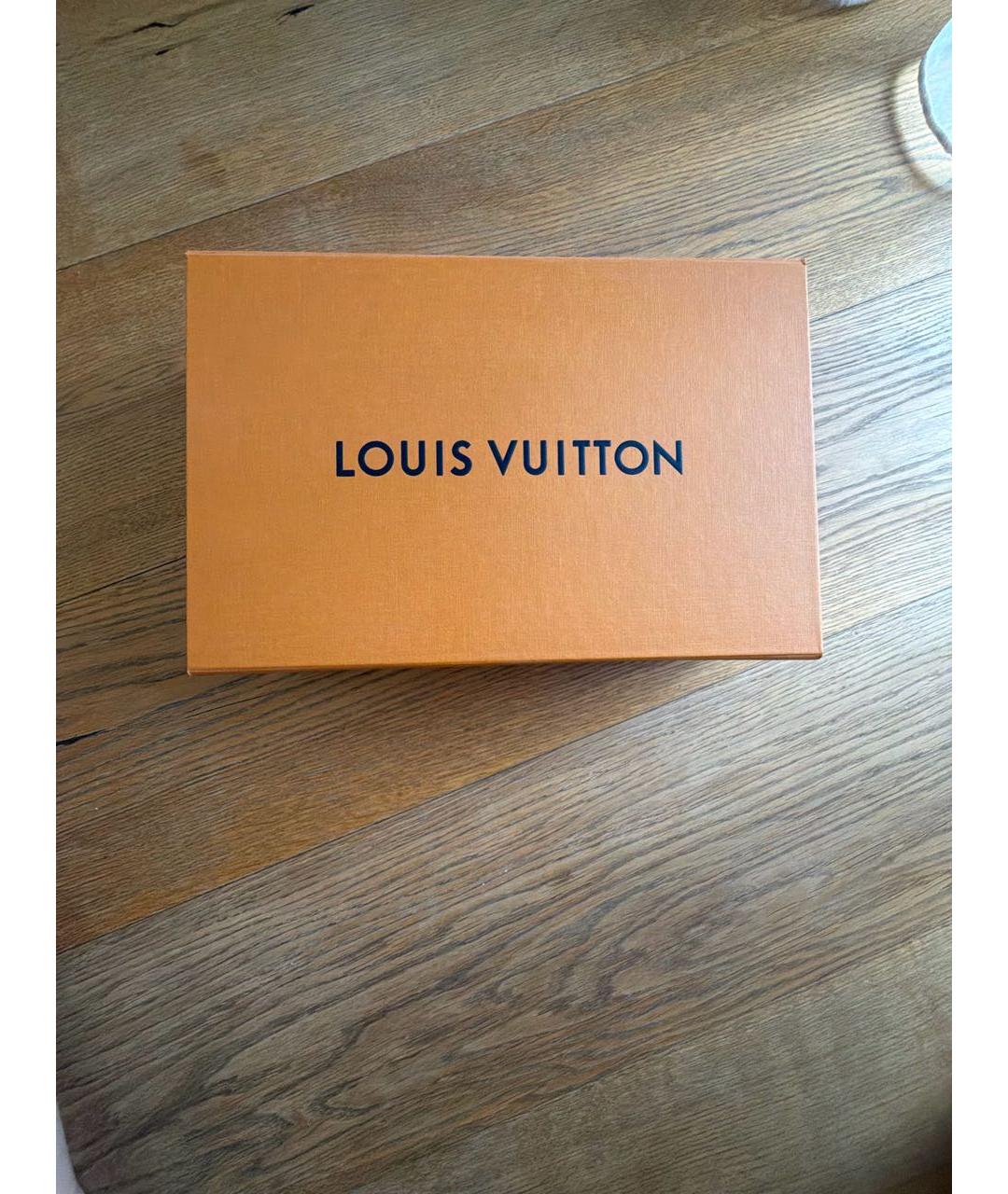 LOUIS VUITTON BEAUTY Коричневая косметичка, фото 6