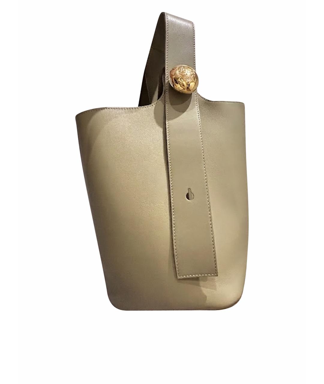 LOEWE Зеленая кожаная сумка через плечо, фото 1