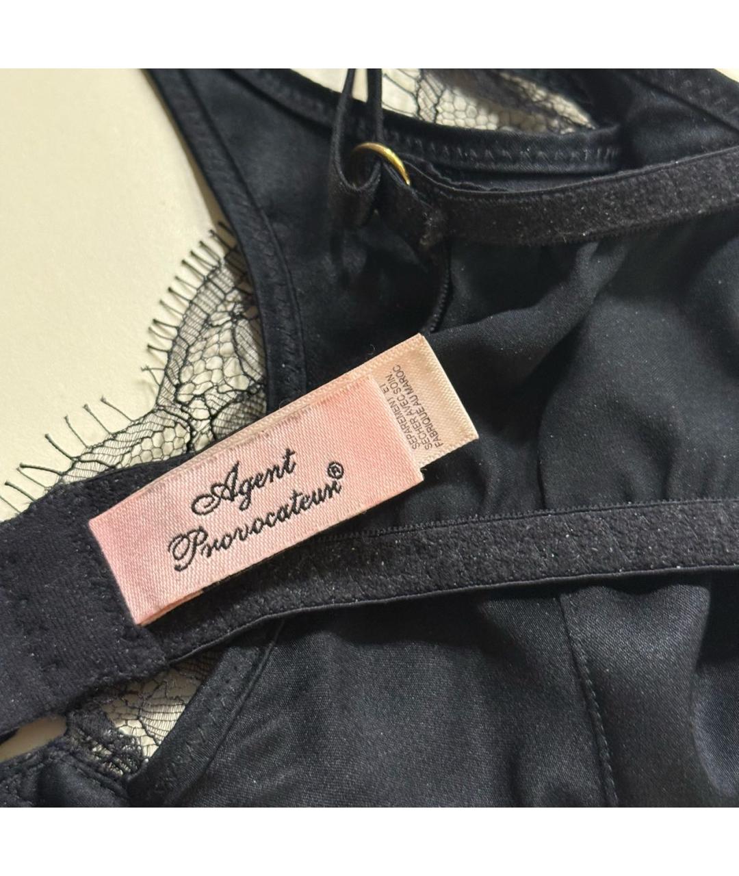 AGENT PROVOCATEUR Черный бюстгалтеры, фото 3