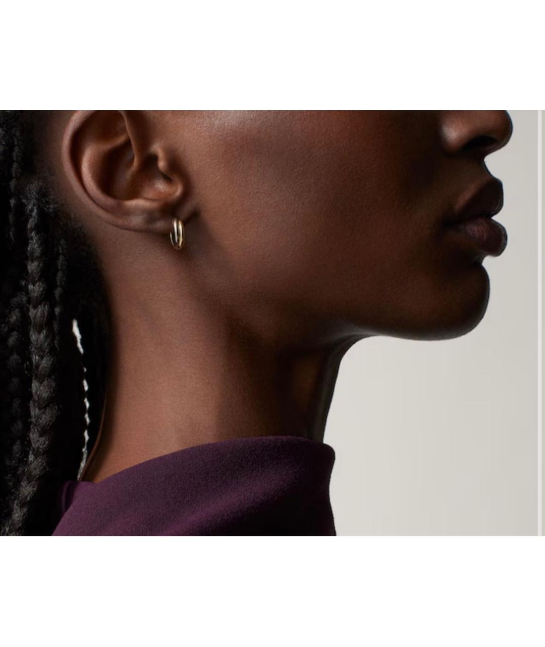 CARTIER Золотые серьги из желтого золота, фото 2