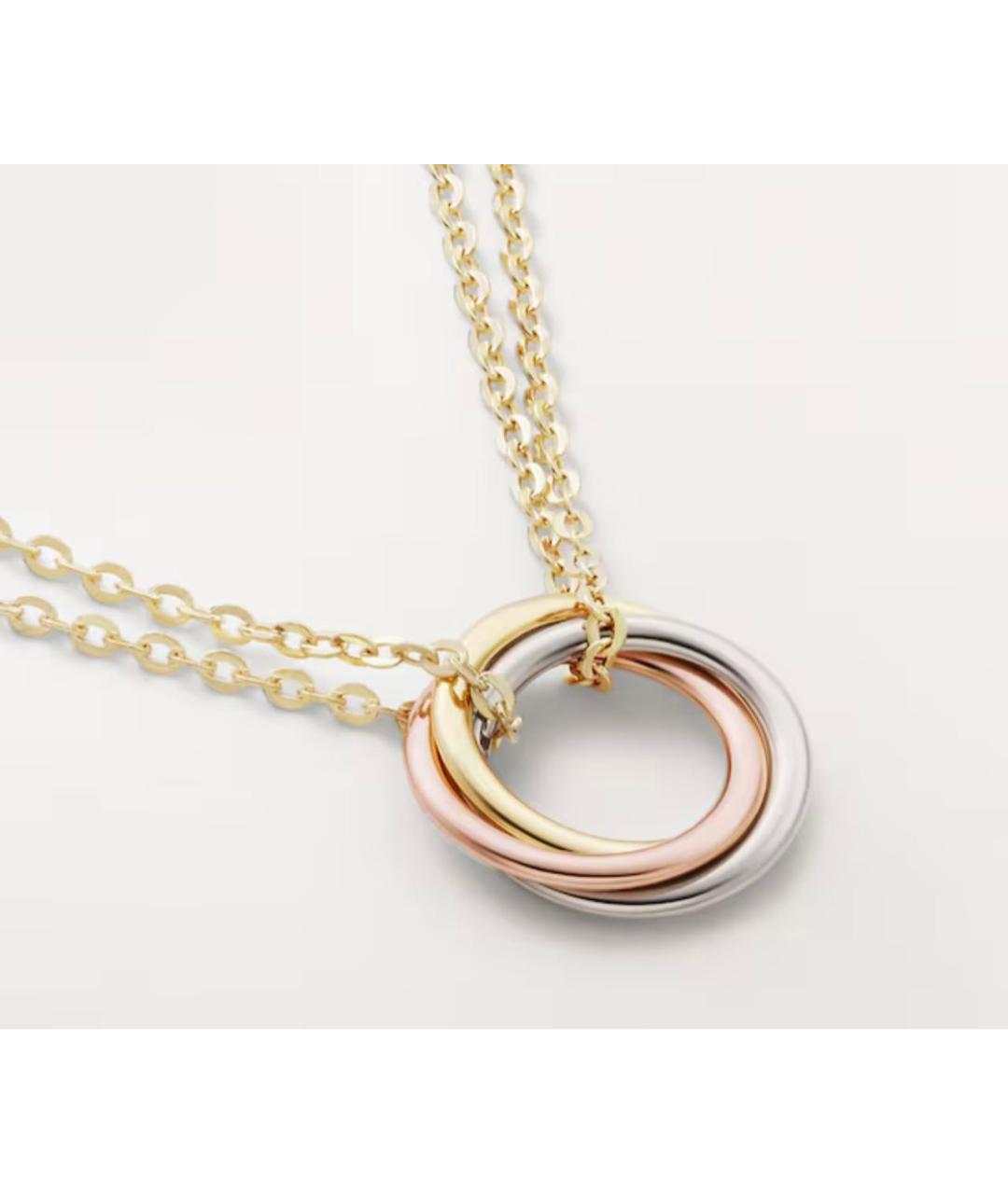 CARTIER Золотое колье из желтого золота, фото 2