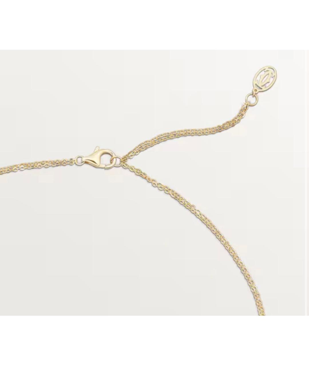 CARTIER Золотое колье из желтого золота, фото 4
