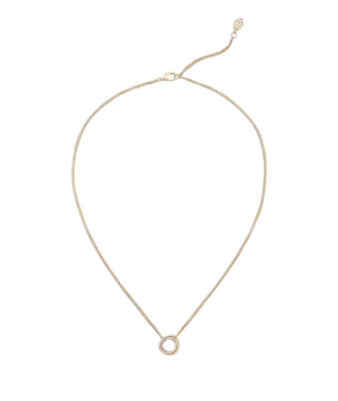 CARTIER Золотое колье из желтого золота, фото 1
