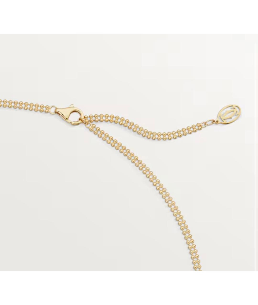 CARTIER Золотое колье из желтого золота, фото 3