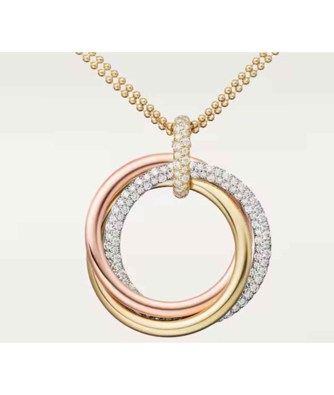 CARTIER Золотое колье из желтого золота, фото 4