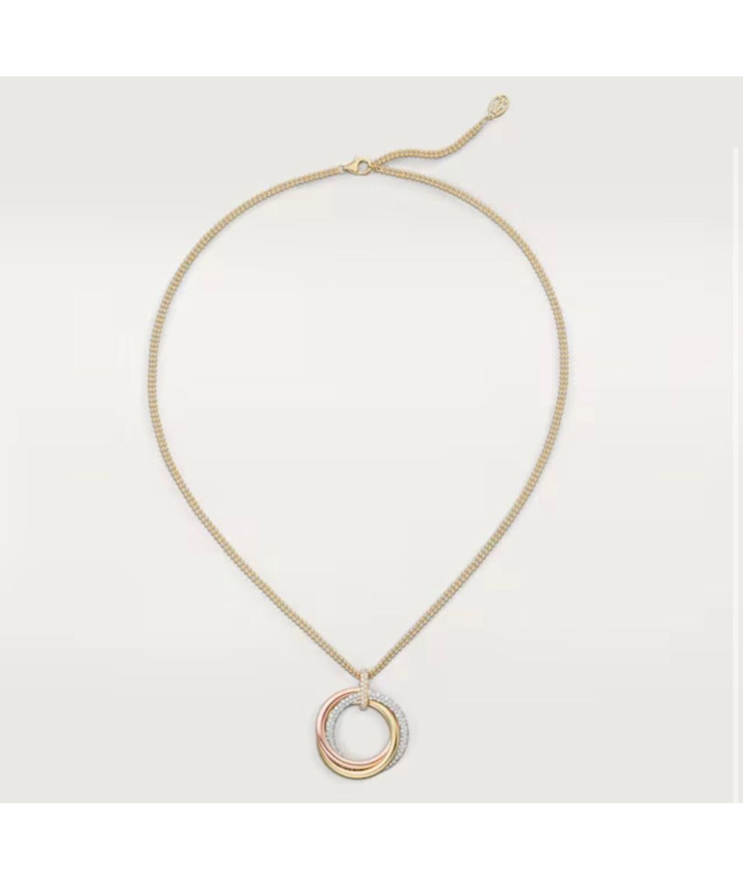 CARTIER Золотое колье из желтого золота, фото 5