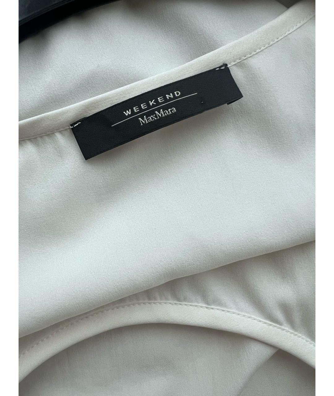 WEEKEND MAX MARA Белая майка, фото 3