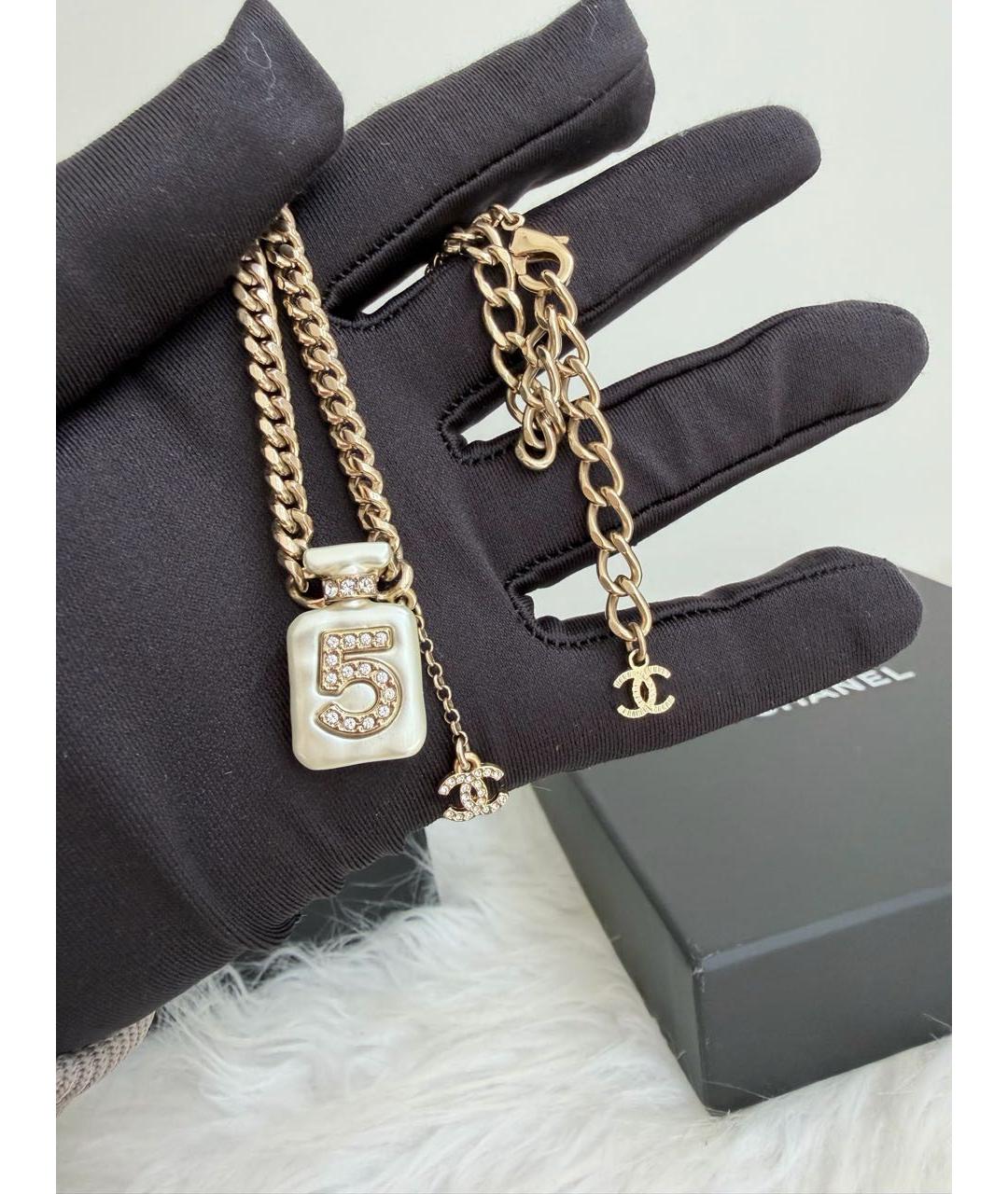 CHANEL Золотая подвеска, фото 2