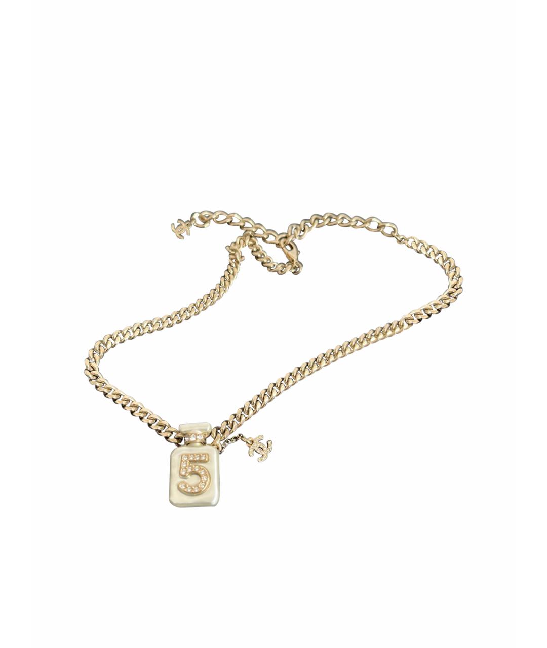 CHANEL Золотая подвеска, фото 1