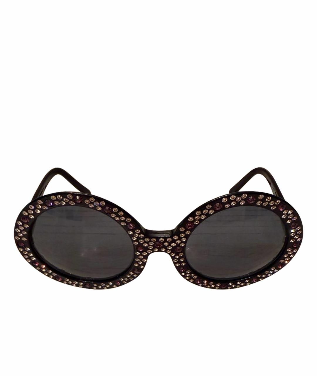 SONIA RYKIEL Черные пластиковые солнцезащитные очки, фото 1