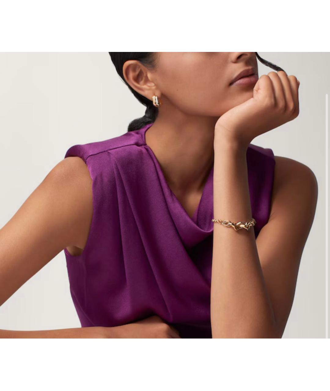 CARTIER Золотые серьги из желтого золота, фото 2