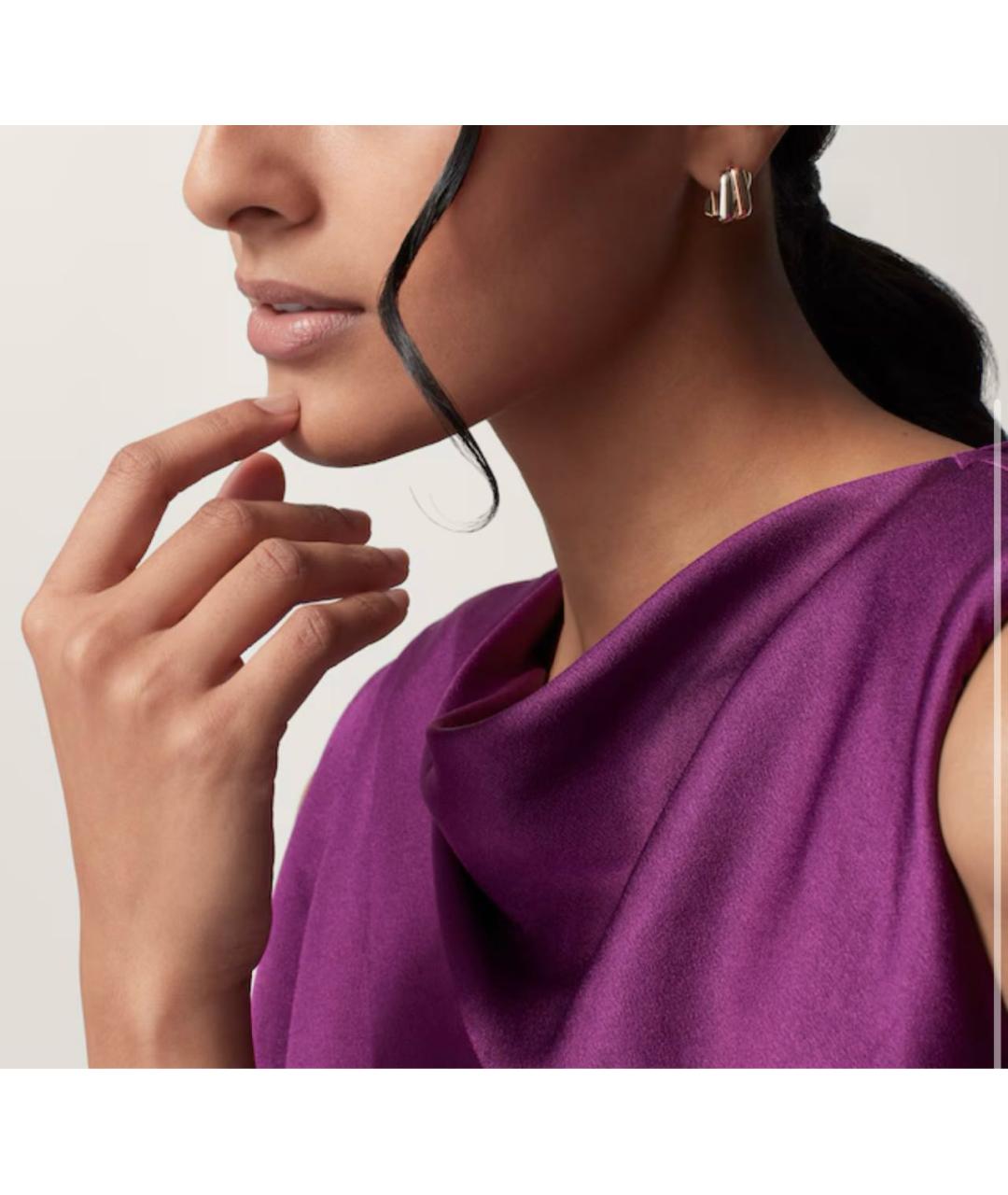 CARTIER Золотые серьги из желтого золота, фото 3
