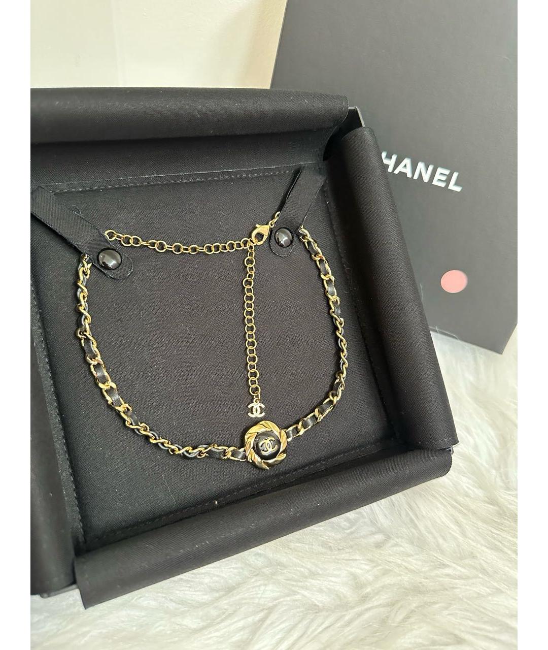 CHANEL Золотое колье, фото 2