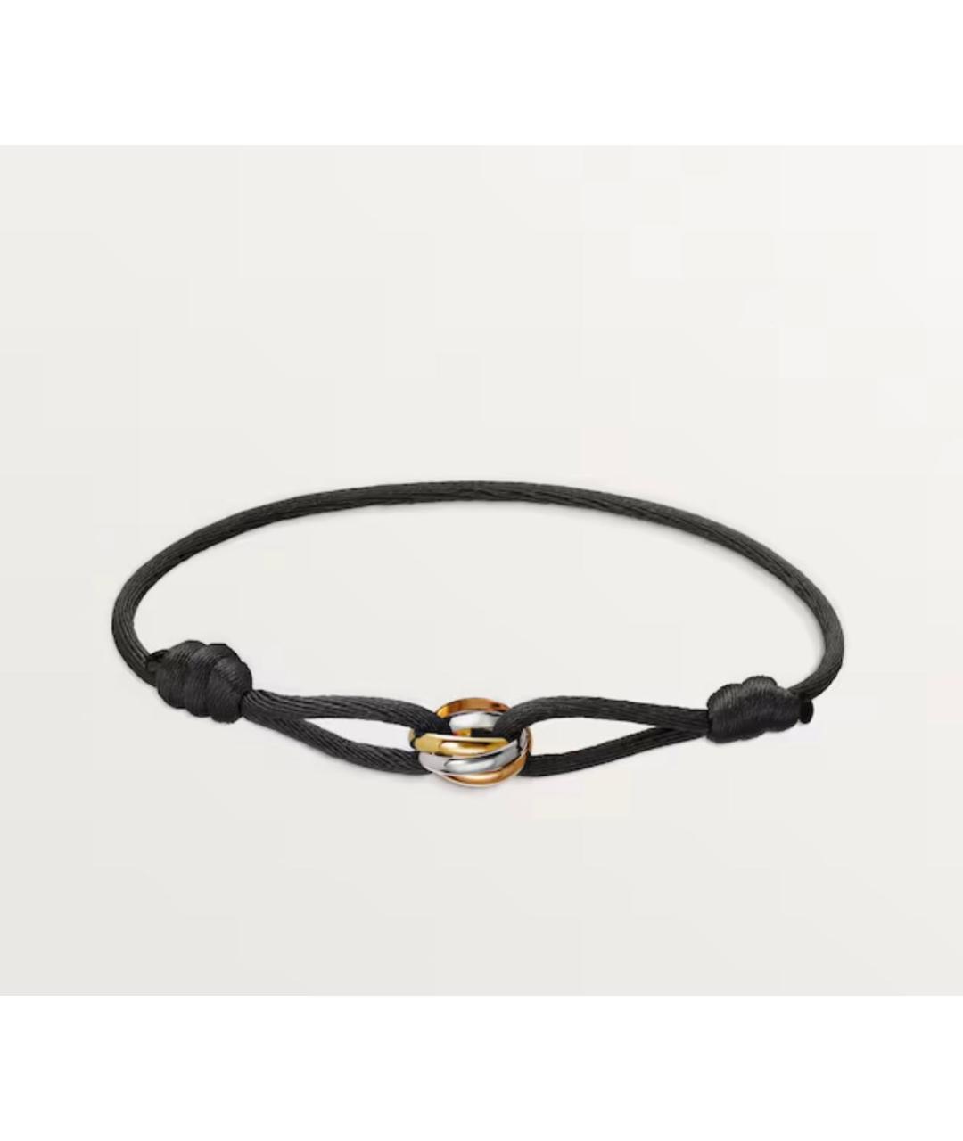CARTIER Черный браслет из желтого золота, фото 5