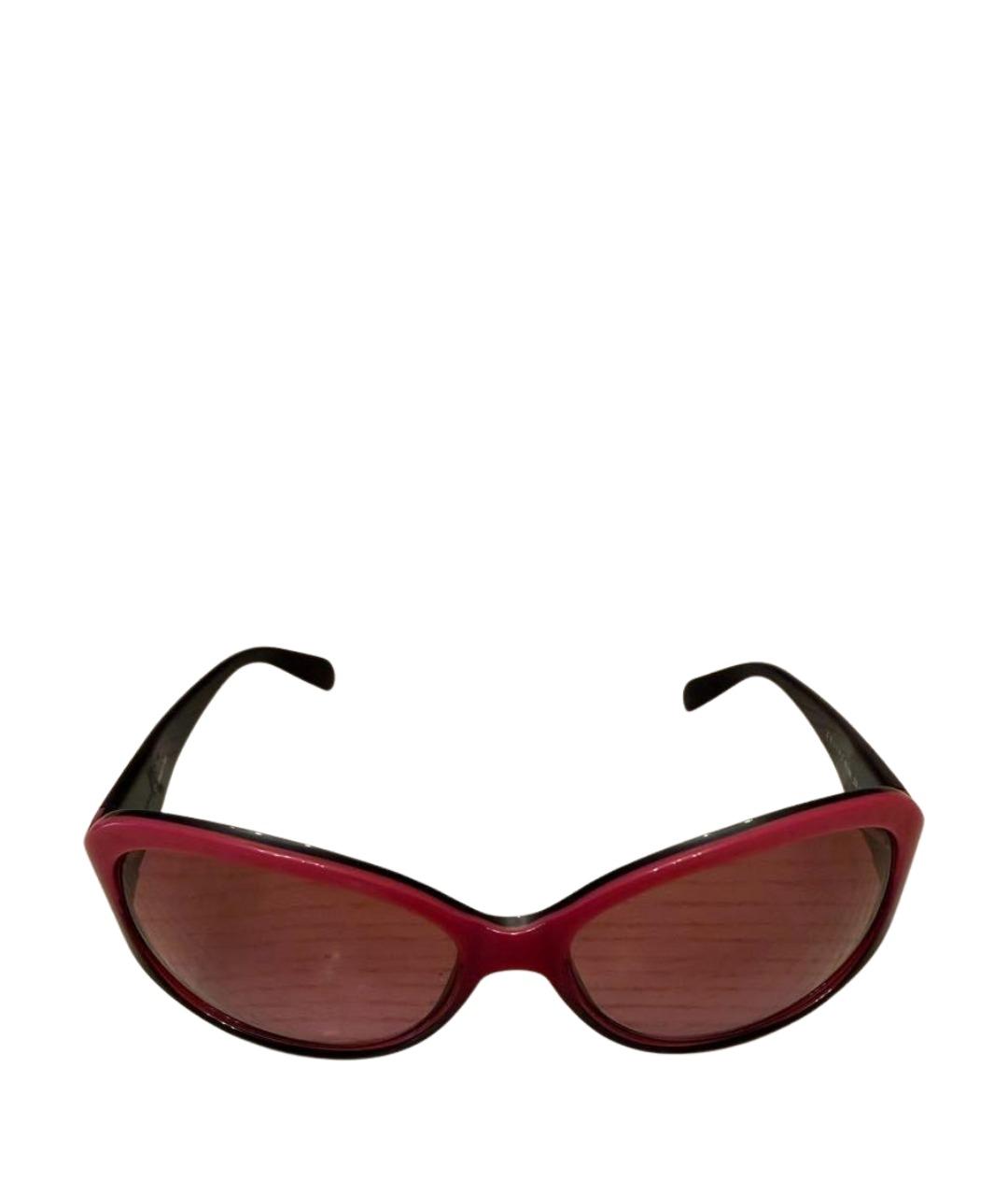 CELINE Красные пластиковые солнцезащитные очки, фото 1