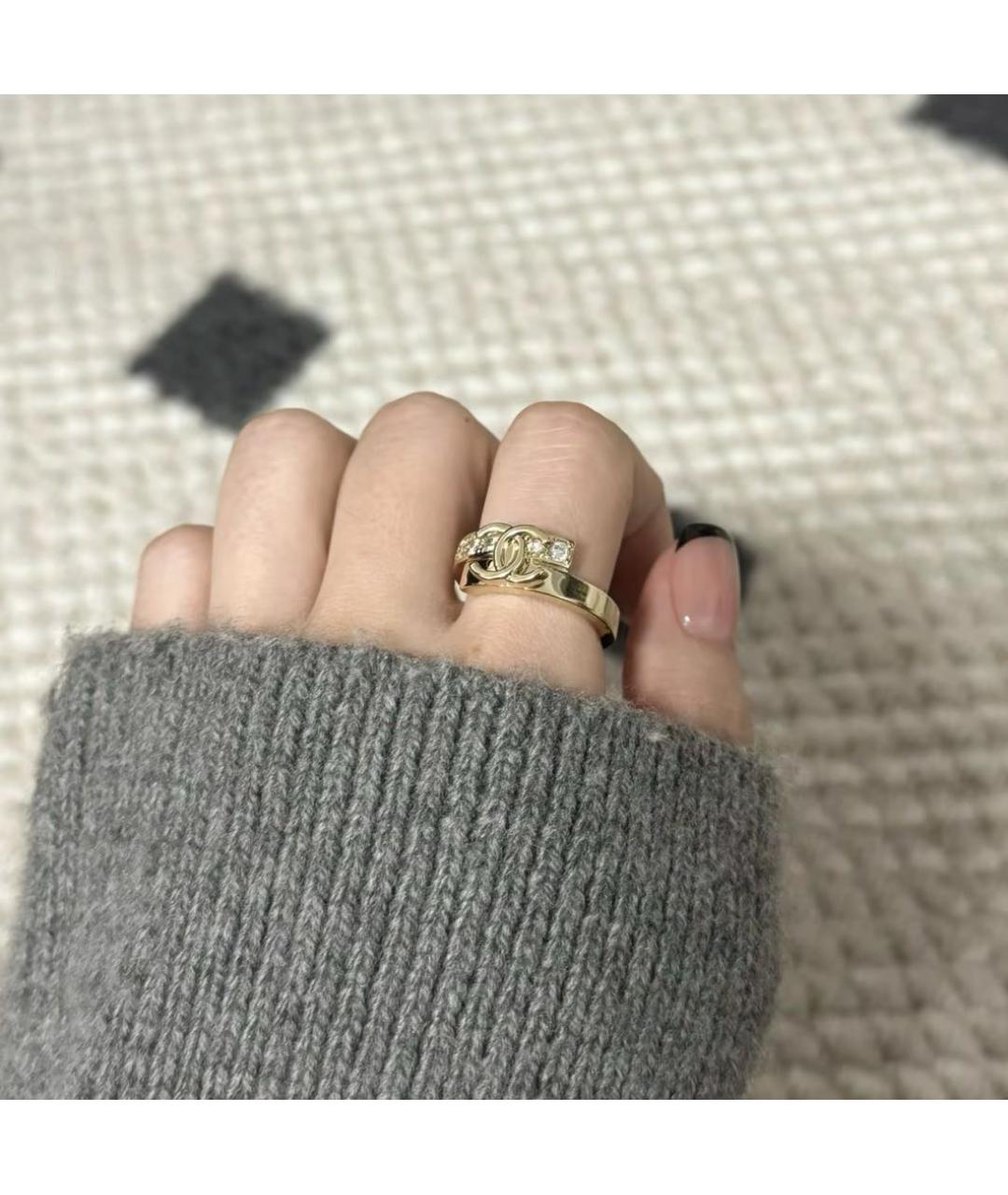 CHANEL Золотое кольцо, фото 7