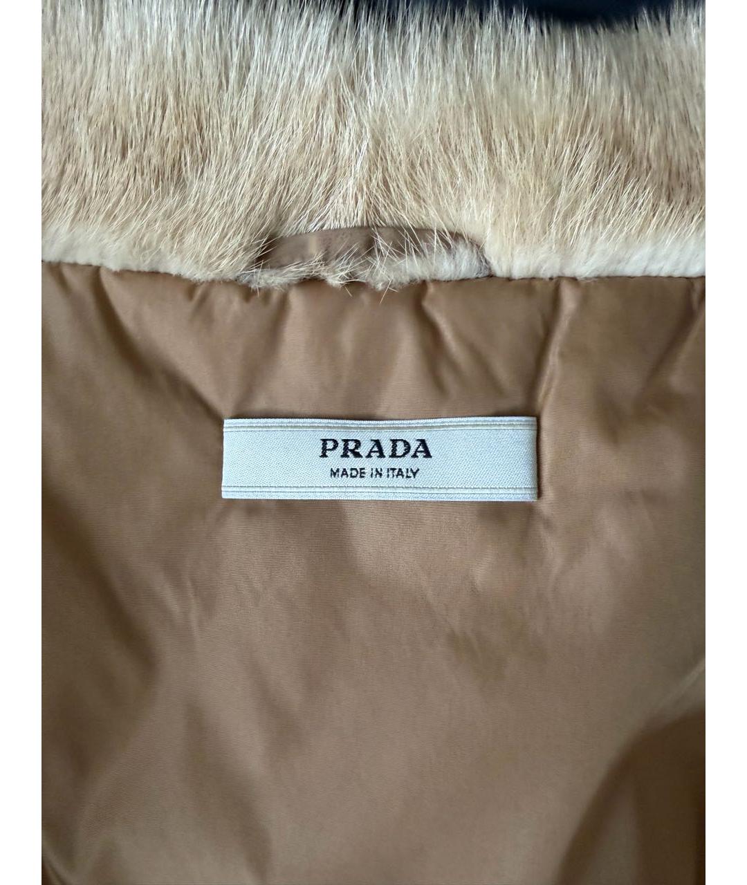 PRADA Бежевая парка, фото 3