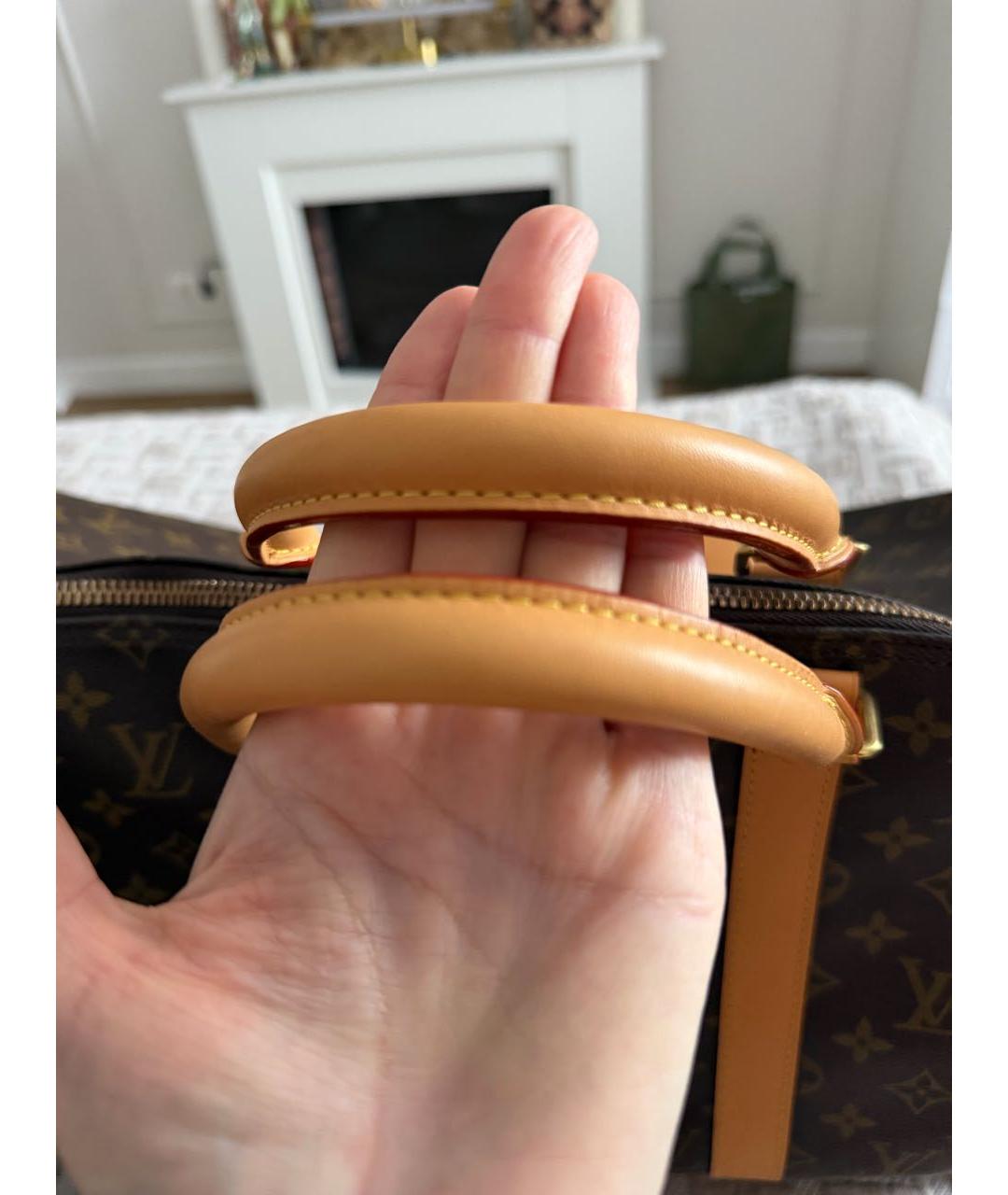 LOUIS VUITTON Коричневая дорожная/спортивная сумка, фото 3