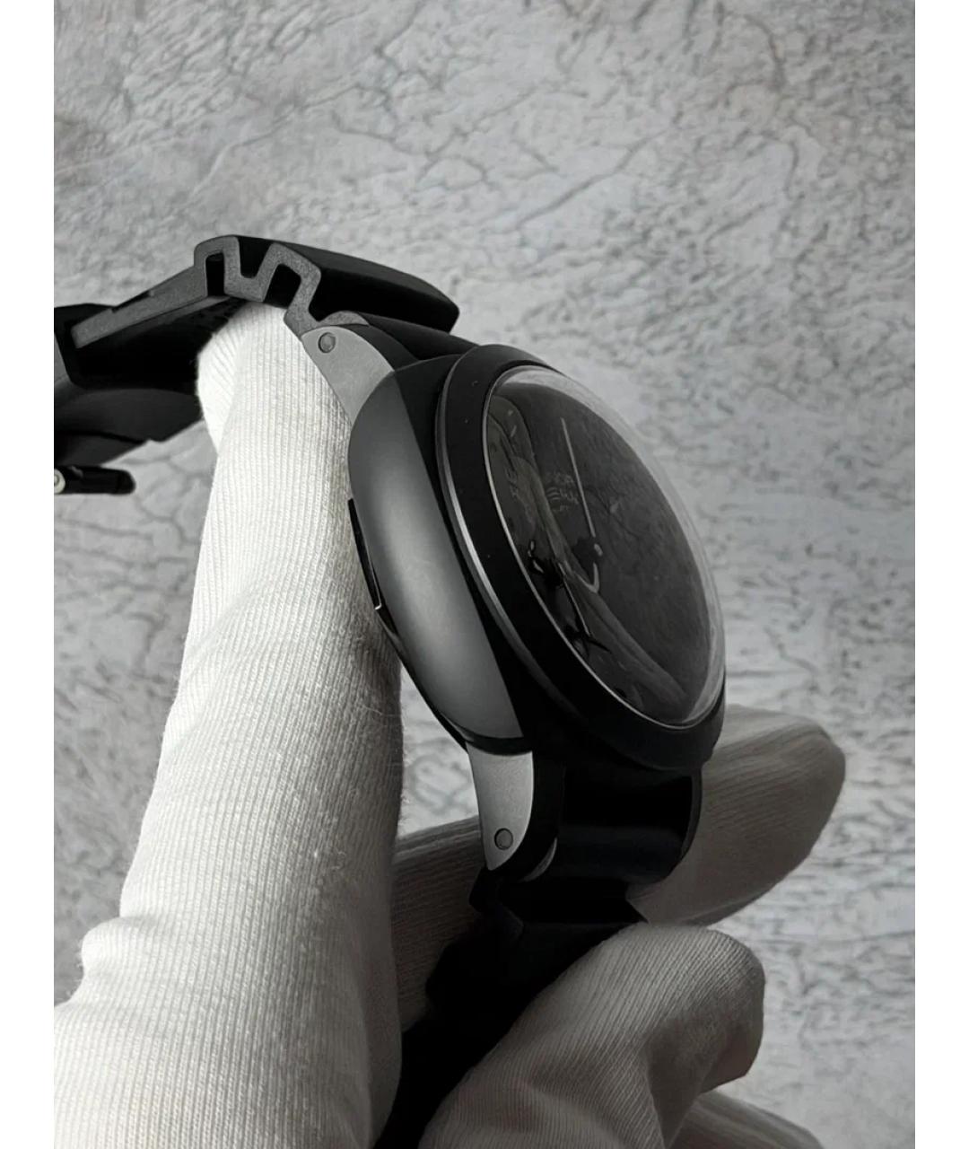 PANERAI Черные керамические часы, фото 4