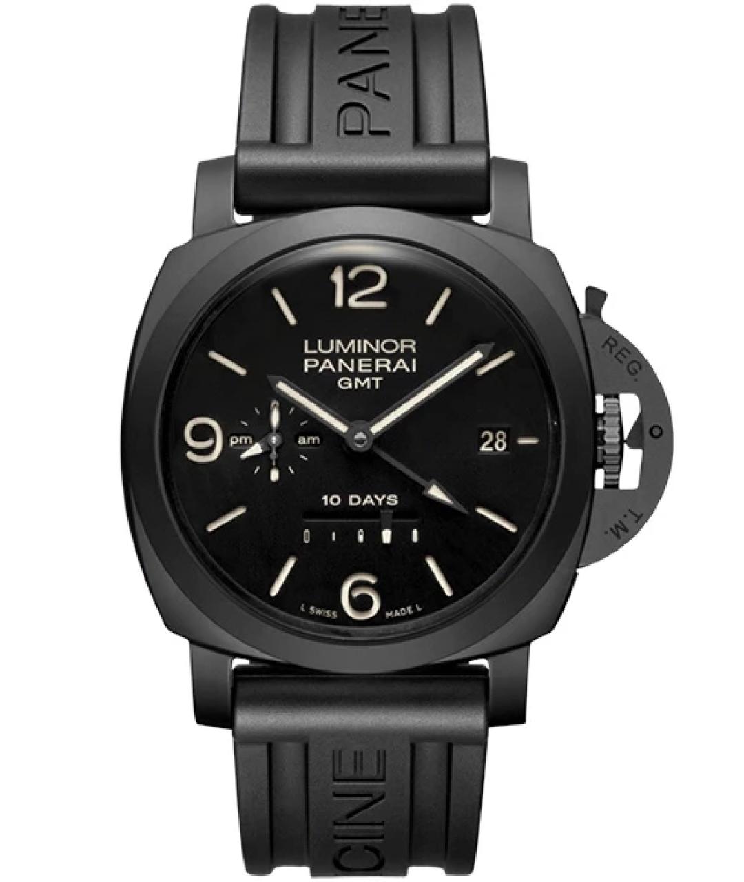 PANERAI Черные керамические часы, фото 8