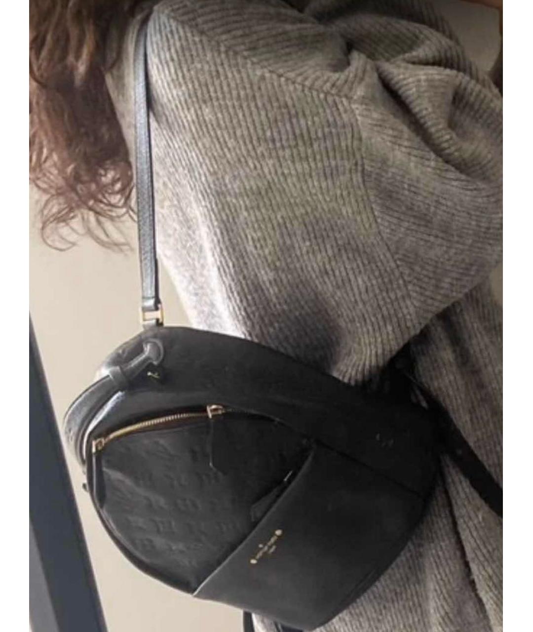 LOUIS VUITTON Черный кожаный рюкзак, фото 5
