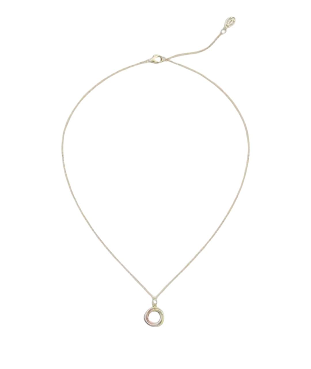 CARTIER Золотое колье из желтого золота, фото 1