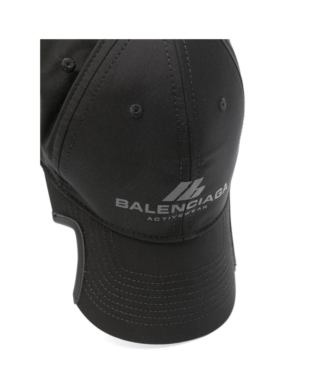 BALENCIAGA Черная синтетическая кепка, фото 2