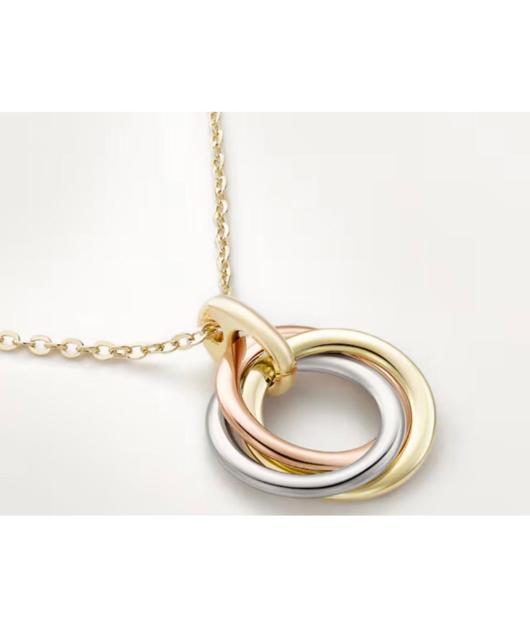 CARTIER Золотое колье из желтого золота, фото 2