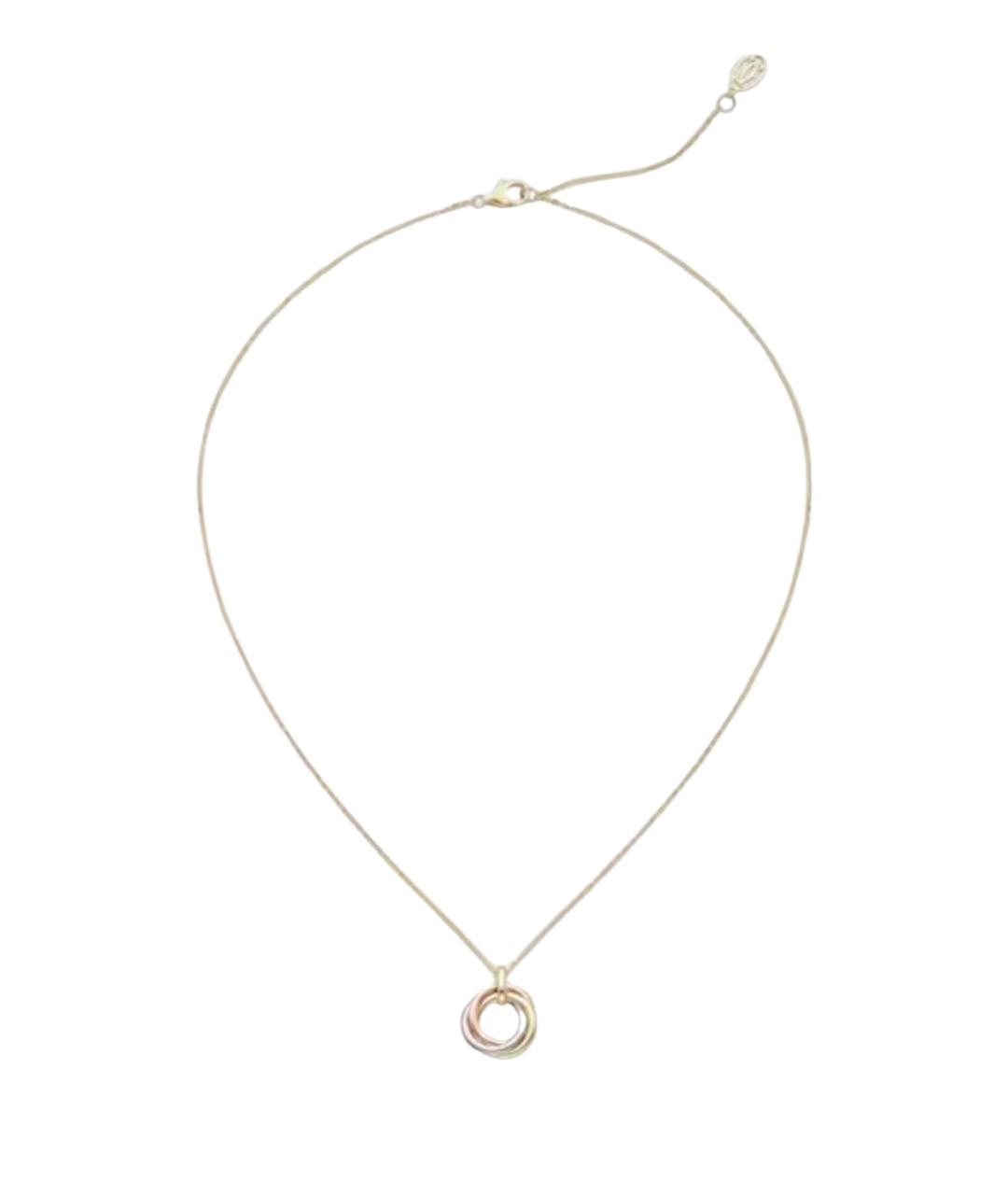 CARTIER Золотое колье из желтого золота, фото 1
