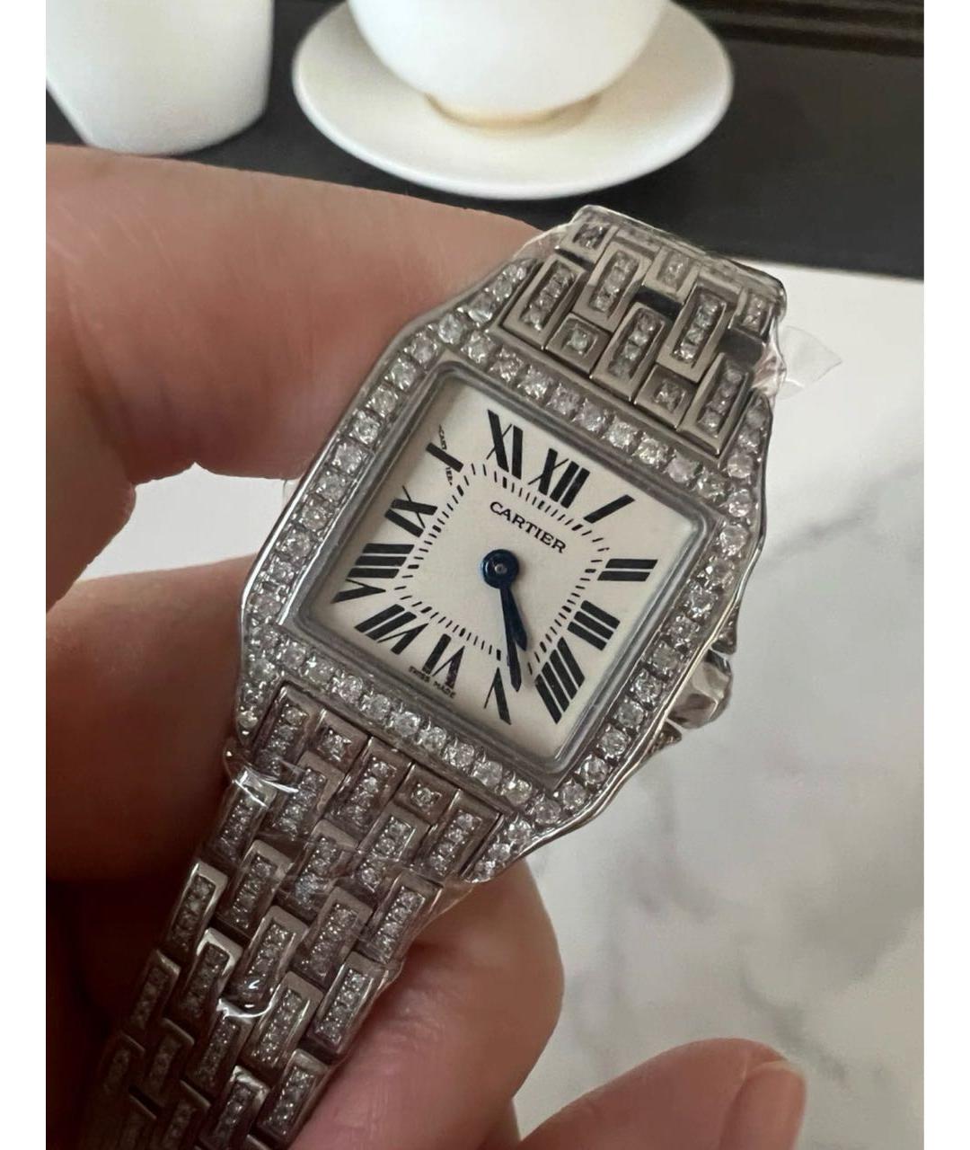 CARTIER Серебряные металлические часы, фото 3
