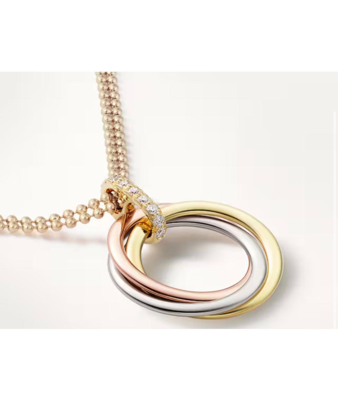 CARTIER Золотое колье из желтого золота, фото 2
