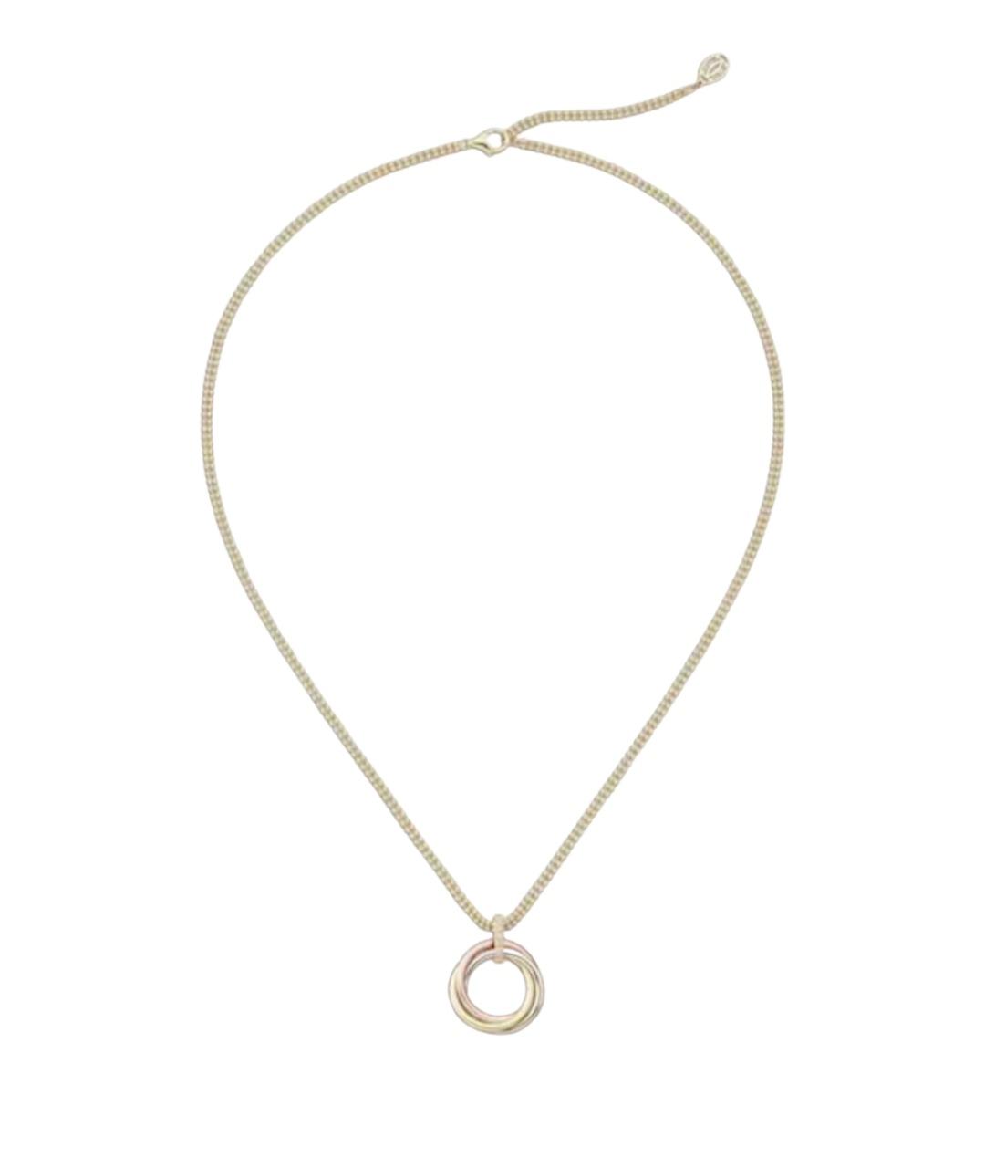 CARTIER Золотое колье из желтого золота, фото 1