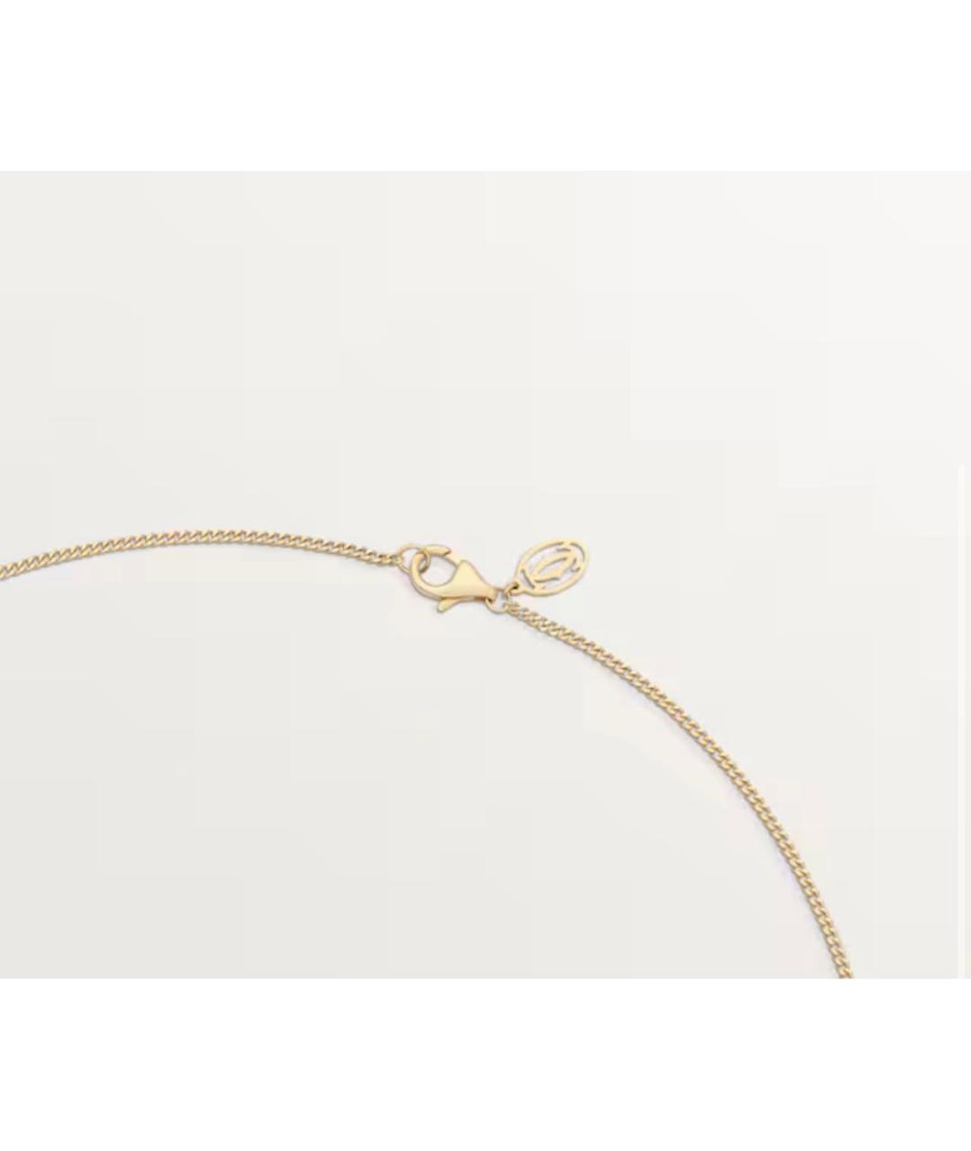 CARTIER Золотое колье из желтого золота, фото 4
