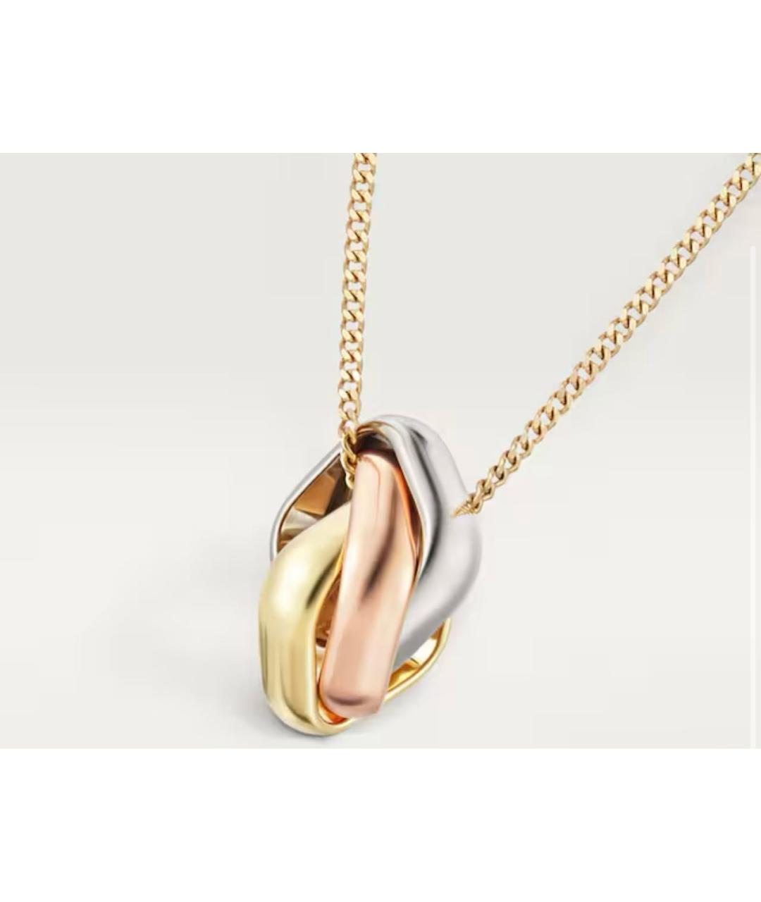 CARTIER Золотое колье из желтого золота, фото 2