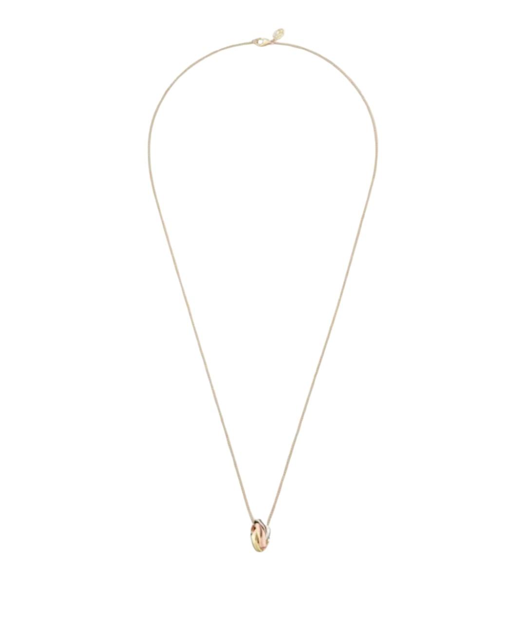 CARTIER Золотое колье из желтого золота, фото 1