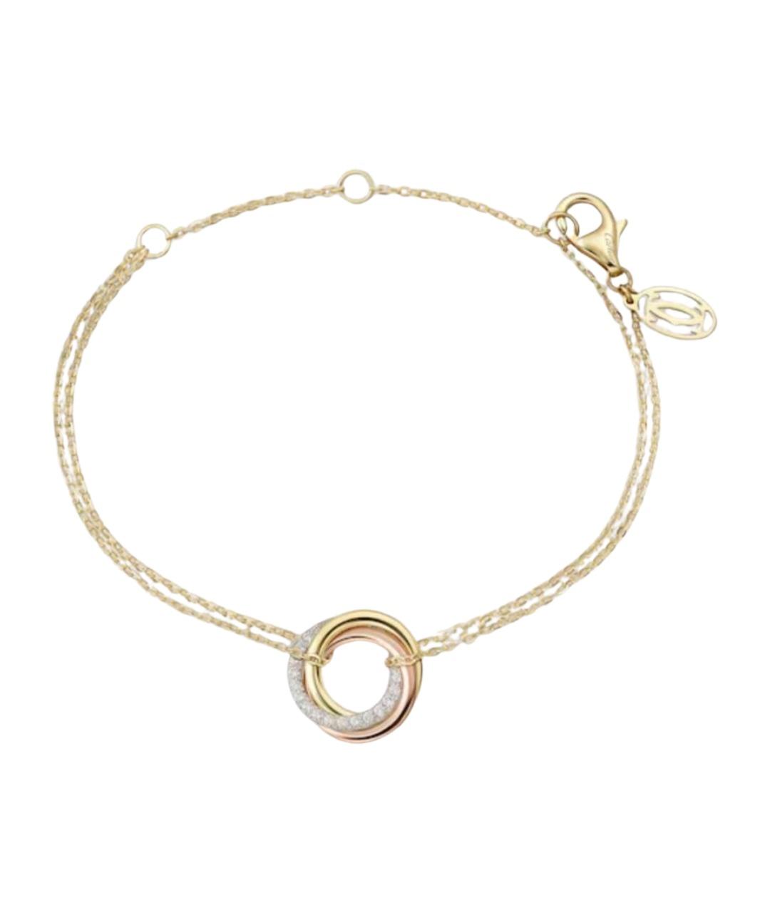 CARTIER Золотой браслет из желтого золота, фото 1