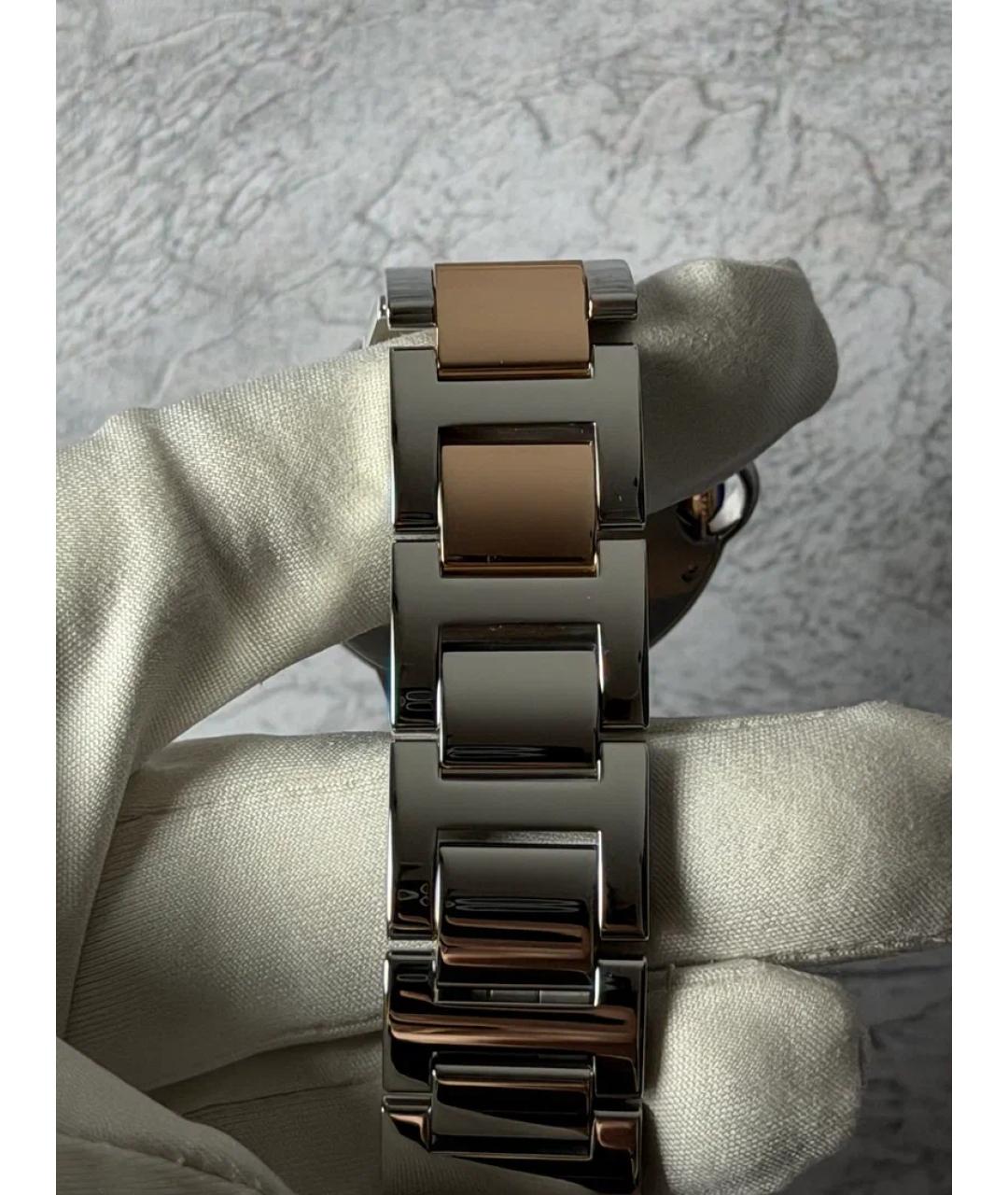 CARTIER Белые часы из розового золота, фото 6