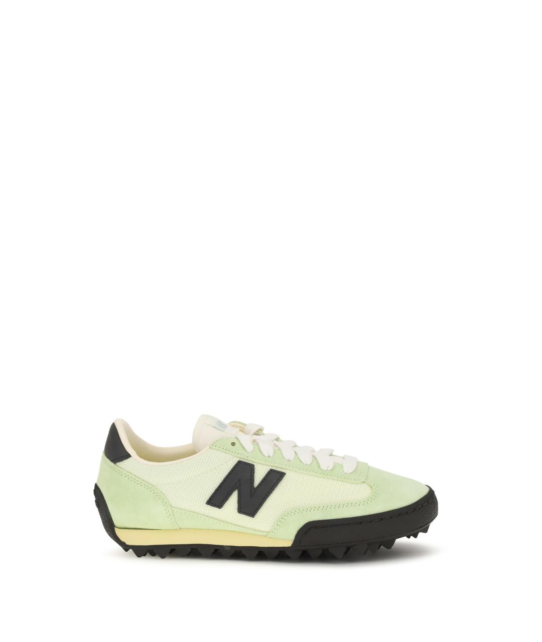 NEW BALANCE Желтые синтетические низкие кроссовки / кеды, фото 1
