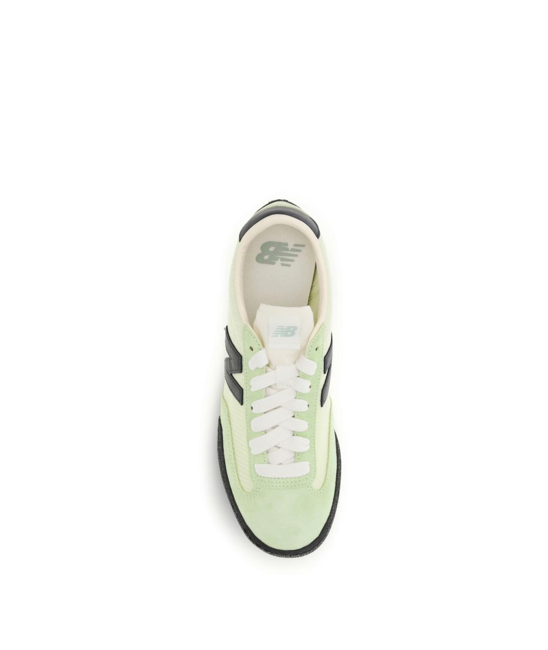 NEW BALANCE Желтые синтетические низкие кроссовки / кеды, фото 4
