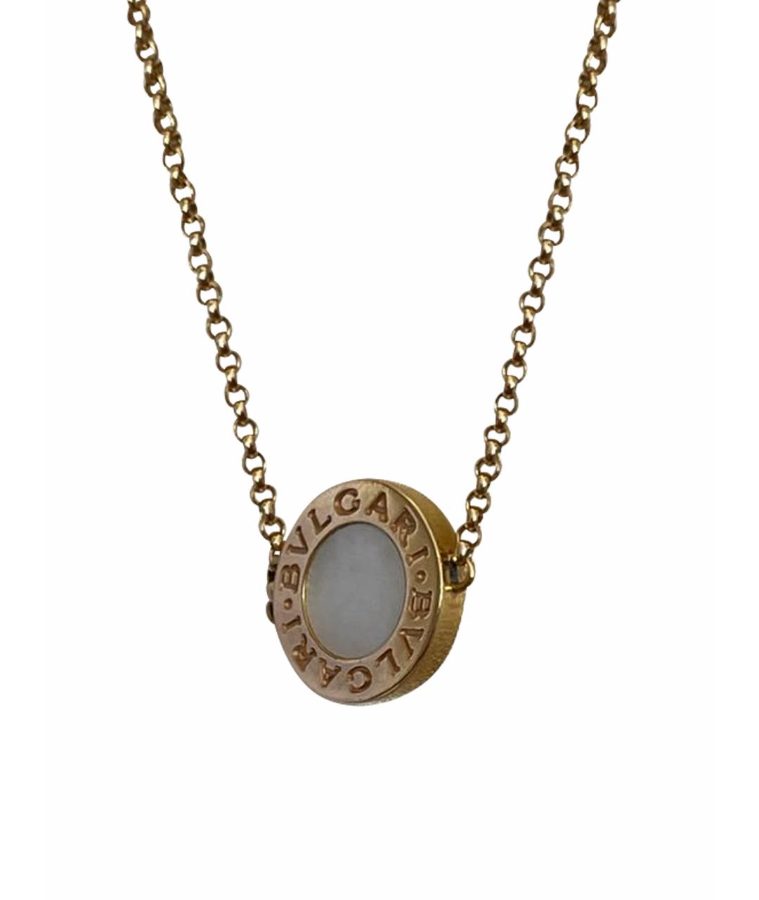BVLGARI Белый браслет из розового золота, фото 1