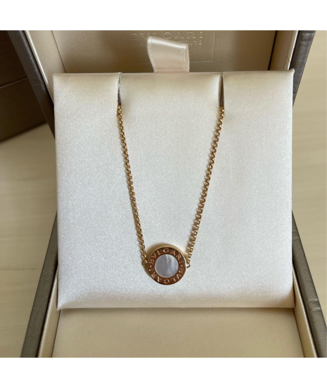 BVLGARI Белый браслет из розового золота, фото 2