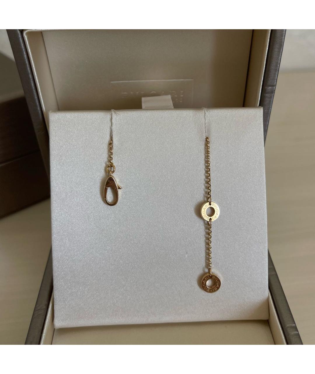 BVLGARI Белый браслет из розового золота, фото 3