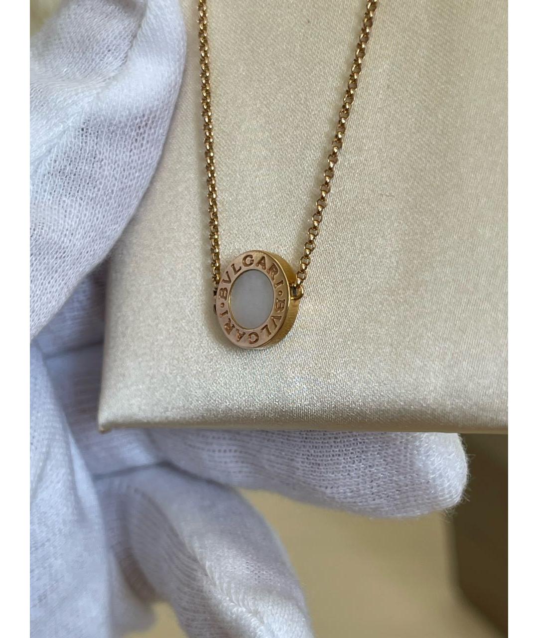 BVLGARI Белый браслет из розового золота, фото 6