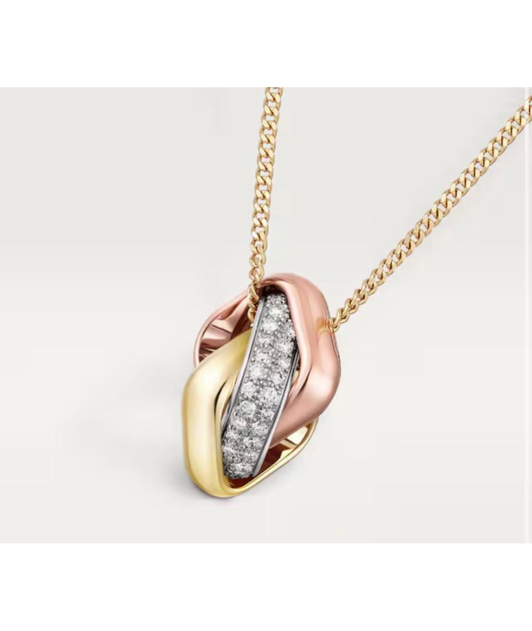 CARTIER Золотая подвеска из желтого золота, фото 4
