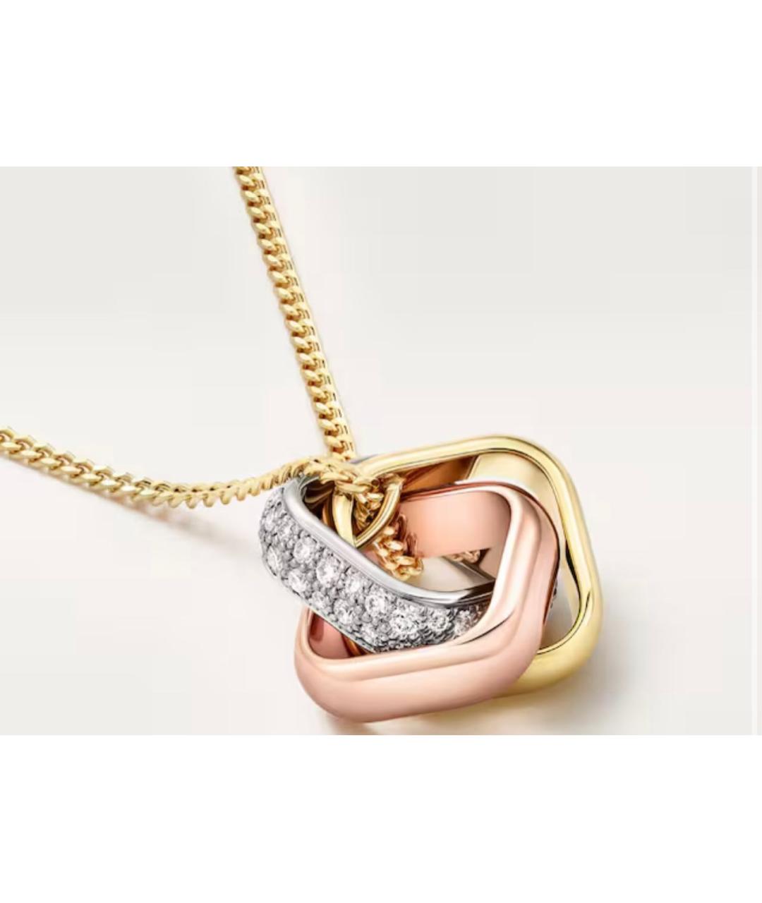 CARTIER Золотая подвеска из желтого золота, фото 2